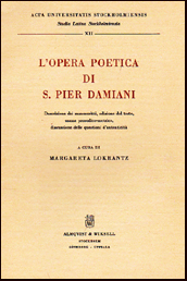 L'opera poetica di S. Pier Damiani # 17990