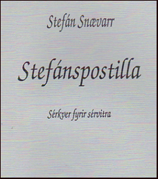 Stefnspostilla # 18404