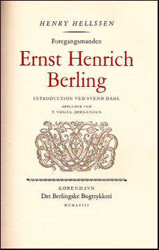 Forgangsmanden Ernst Henrich Berling # 18906
