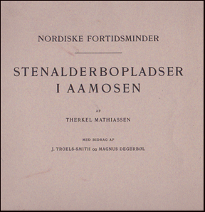 Stenalderbopladser i Aamosen # 19116