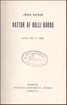 ttur af Halli hara # 19683