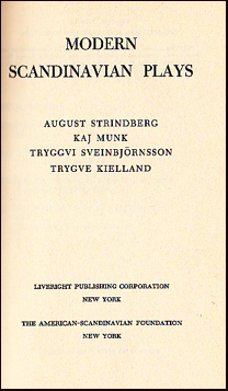 Modern Scandinavian plays # 20936