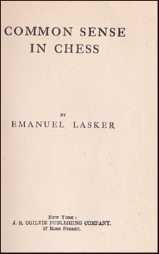 Common Sense in Chess # 21001