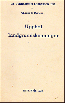 Upphaf landgrunnskenningar # 21555