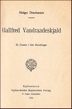 Hallfred Vandraadeskjald. Et Drama i fem Handlinger # 22157