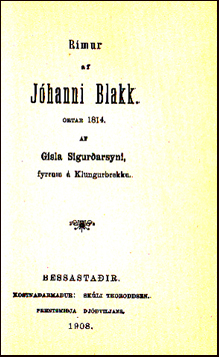 Nokkrar rmur saman  gtu bandi # 22222