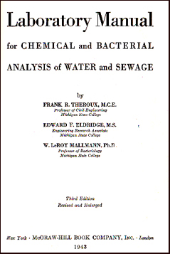 Laboratory Manual for Chemical and Bacterial # 22673