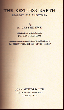 The Restless Earth # 22899