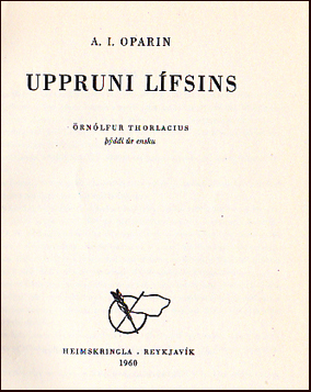 Uppruni lfsins # 22910