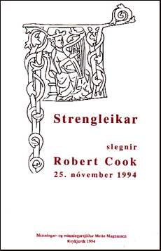 Strengleikar. Slegnir Robert Cook # 24450