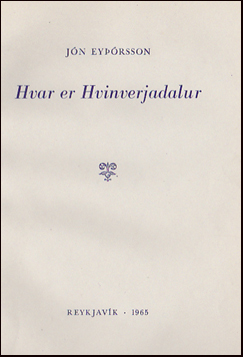 Hvar er Hvinverjadalur? # 85195