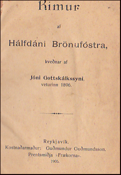 Rmur af Hlfdni Brnufstra # 24488
