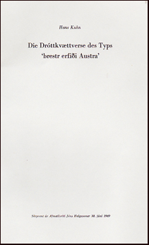 Die Drttkvttverse des Typs "brestr erfii Austra" # 26290