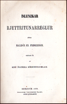 slenzkar rjettritunarreglur # 88072