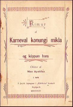 Rmur af Karneval konungi mikla # 26463