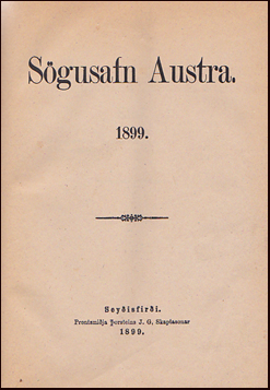 Sgusafn Austra 1899 # 26783