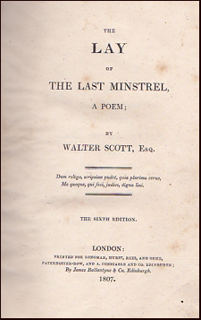 The Lay of the Last Minstrel # 27428