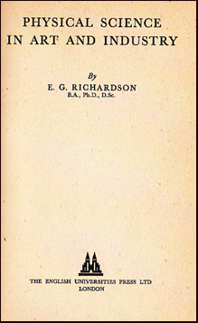 Physical Science in Art and Industry # 27572