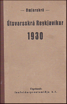 tsvarsskr Reykjavkur 1936 # 28637