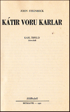 Ktir voru karlar # 71979