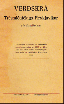 Verskr Trsmaflags Reykjavkur # 30306