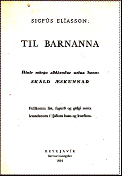 Til barnanna # 30433