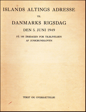 Islands Altings adresse til Danmarks Rigsdag # 30441
