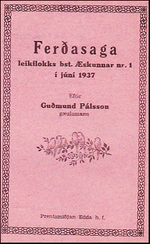 Ferasaga leikflokks bst. skunnar # 30459
