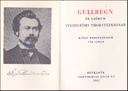 Gullregn r ljum Steingrms Thorsteinssonar # 79593