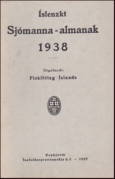 slenzkt sjmanna-almanak 1938 # 52911