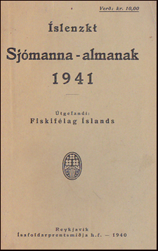 slenzkt sjmanna-almanak 1941 # 52959