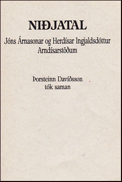 Nijatal Jns rnasonar og Herdsar Ingjaldsdttur # 73821