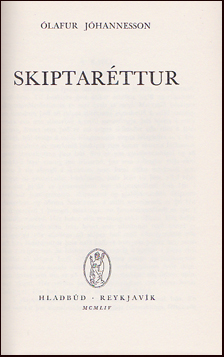 Skiptarttur # 71908