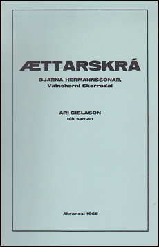 ttarskr Bjarna Hermannssonar # 32581