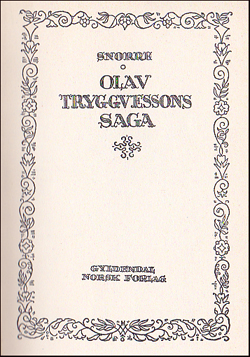 Olav Tryggvessons saga # 32607