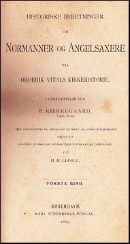 Historiske beretninger om Normanner og Angelsaxere # 33463