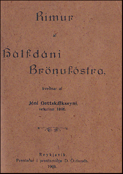 Rmur af Hlfdni Brnufstra # 34531