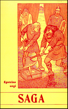 Saga. Leikrit  fjrum ttum eftir Eystein unga # 35042