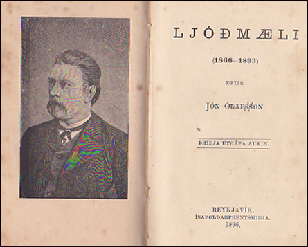 Ljóðmæli (1866-1893) eftir Jón Ólafsson # 36993