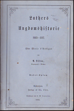 Luthers ungdomshistorie 1483-1517 # 37672
