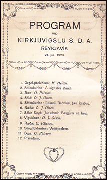 Prgramm vi Kirkjuvgslu S.D.A. # 37704