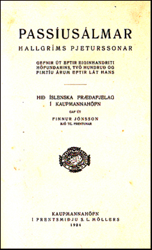 Passuslmar Hallgrms Pturssonar # 38017
