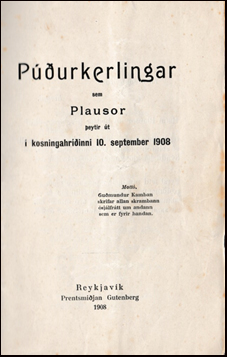 Purkerlingar # 40899