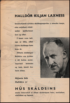 Halldr Kiljan Laxness er brautryjandi # 40933