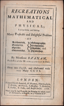 Recreations Mathematical and Physical # 41581