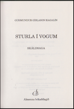 Sturla  Vogum # 42612