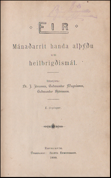 Eir. Mnaarrit handa alu um heilbrigisml # 43247