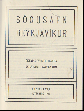 Sgusafn Reykjavkur # 43876