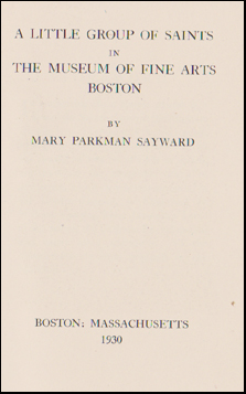 A Little Gropu of Saints # 44661