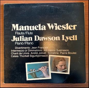 Manuel Wiesler and Julian Dawson Lyell # 45181